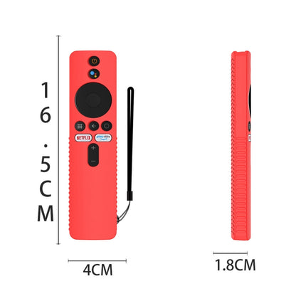 For Xiaomi 4K TV Stick Y48 Remote Control Anti-Drop Silicone Protective Cover(Red) - Remote Control Covers by buy2fix | Online Shopping UK | buy2fix