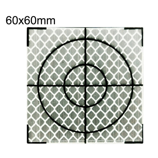 FP001 Diamond Tunnel Mapping Reflective Sticker Monitoring Measurement Point Sticker, Size: 60x60mm - Other Tester Tool by buy2fix | Online Shopping UK | buy2fix
