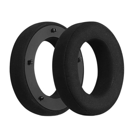 For Focal Clear MG Pro 2pcs Leather Breathable and Comfortable Headset Cover, Color: Fiber Black - Earmuff & Pad by buy2fix | Online Shopping UK | buy2fix