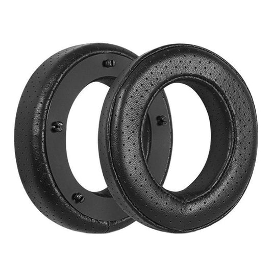 For Focal Clear MG Pro 2pcs Leather Breathable and Comfortable Headset Cover, Color: Lambskin Black - Earmuff & Pad by buy2fix | Online Shopping UK | buy2fix