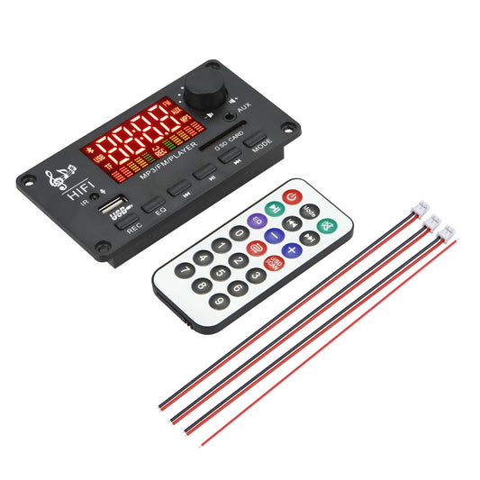 JX-Y04 12V 50W Color Screen Bluetooth Decoding Board,Support FM / Call / Recording, Color: White - Car MP3 & MP4 & MP5 by buy2fix | Online Shopping UK | buy2fix