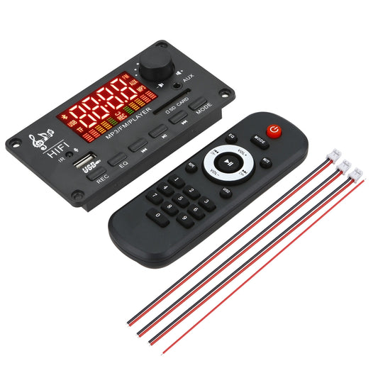 JX-Y04 12V 50W Color Screen Bluetooth Decoding Board,Support FM / Call / Recording, Color: Black White - Car MP3 & MP4 & MP5 by buy2fix | Online Shopping UK | buy2fix