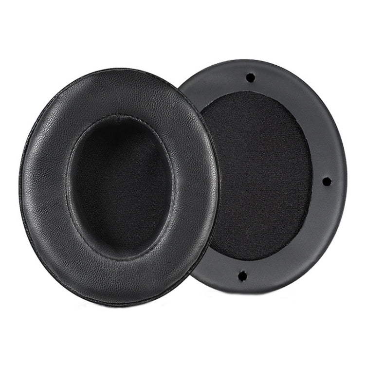 For Edifier W855BT 2pcs Headset Soft and Breathable Sponge Cover, Color: Black Lambskin - Earmuff & Pad by buy2fix | Online Shopping UK | buy2fix