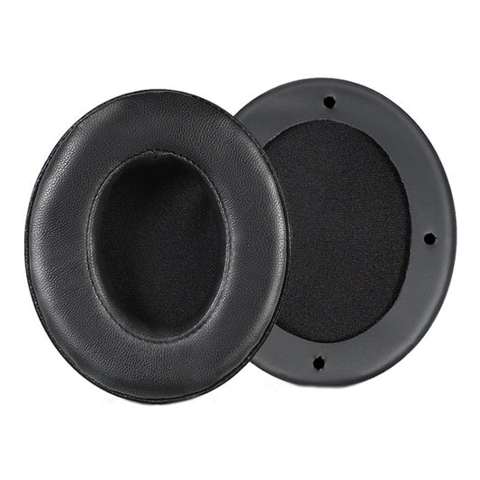 For Edifier W855BT 2pcs Headset Soft and Breathable Sponge Cover, Color: Black Lambskin - Earmuff & Pad by buy2fix | Online Shopping UK | buy2fix