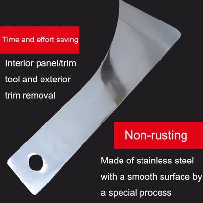 Automotive Metal Hard Cockpit Disassembly Door Panel Repair Stainless Steel Cocktail Tool(2mm Thick) by buy2fix