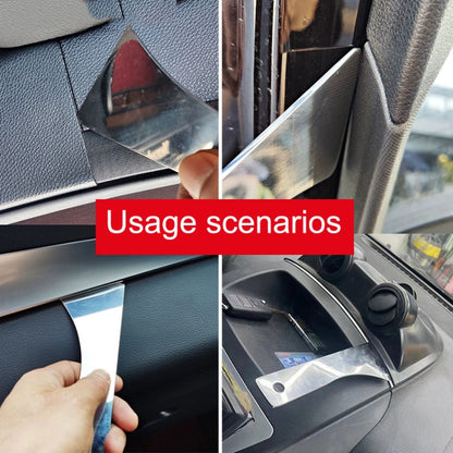 Automotive Metal Hard Cockpit Disassembly Door Panel Repair Stainless Steel Cocktail Tool(2mm Thick) by buy2fix