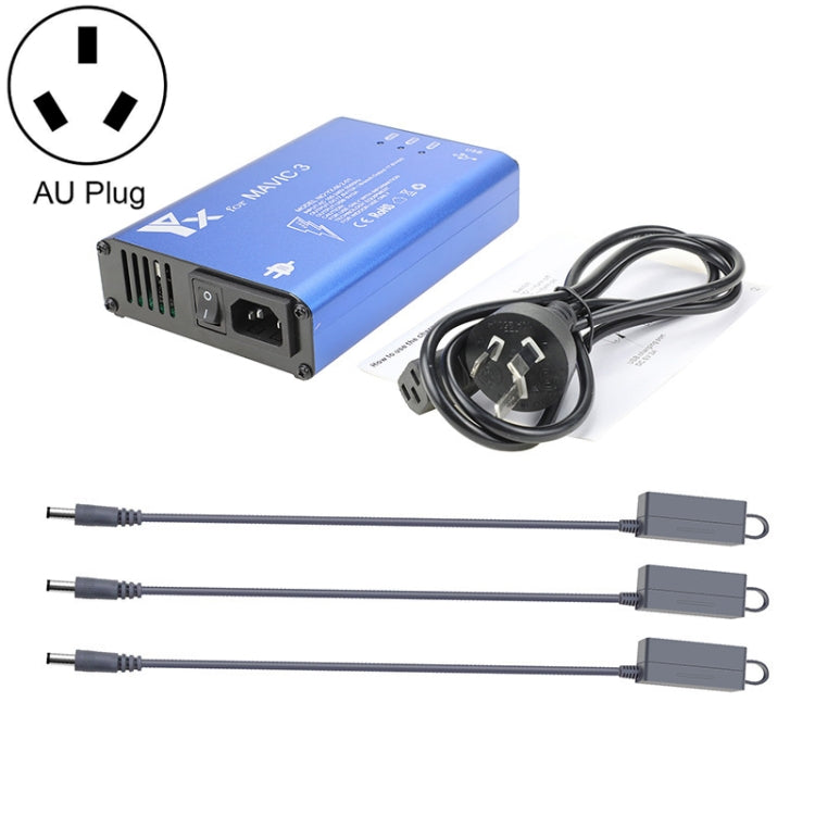 for DJI Mavic 3 YX 1 to 5 Charger With Switch(AU Plug) - Charger by buy2fix | Online Shopping UK | buy2fix