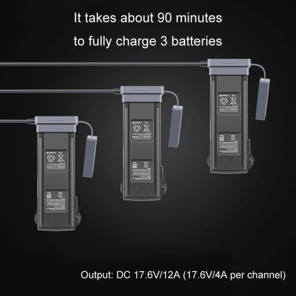 for DJI Mavic 3 YX 1 to 5 Charger With Switch(UK Plug) - Charger by buy2fix | Online Shopping UK | buy2fix