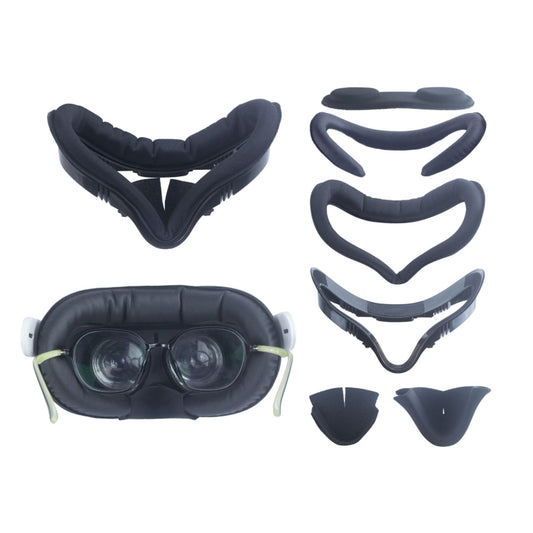 For Meta Quest 2 VR Headset 6pcs/set Replacement Face Eye Pad Cushion(Black) -  by buy2fix | Online Shopping UK | buy2fix