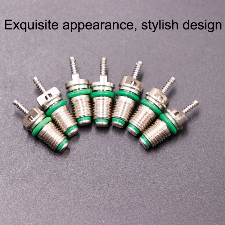 R134A Auto Air Conditioned Valve Core Mouth Fast Exhaust Valve(Green) - Air Conditioning System by buy2fix | Online Shopping UK | buy2fix