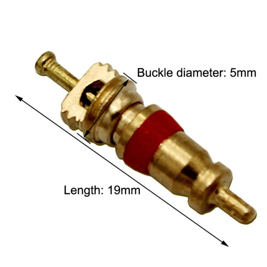 10pcs /Set Valve Core Gas Needle Car Tires Universal Vacuum Tire Exhaust Valve(Pure Copper) by buy2fix