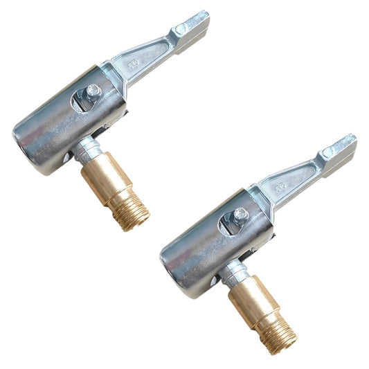 2pcs Vehicle Inflatable Pump Tube Joint Tire Mouth Gas Mouth Tube Fast Connector Inflatable PumpTo Rotate No Deflating by buy2fix