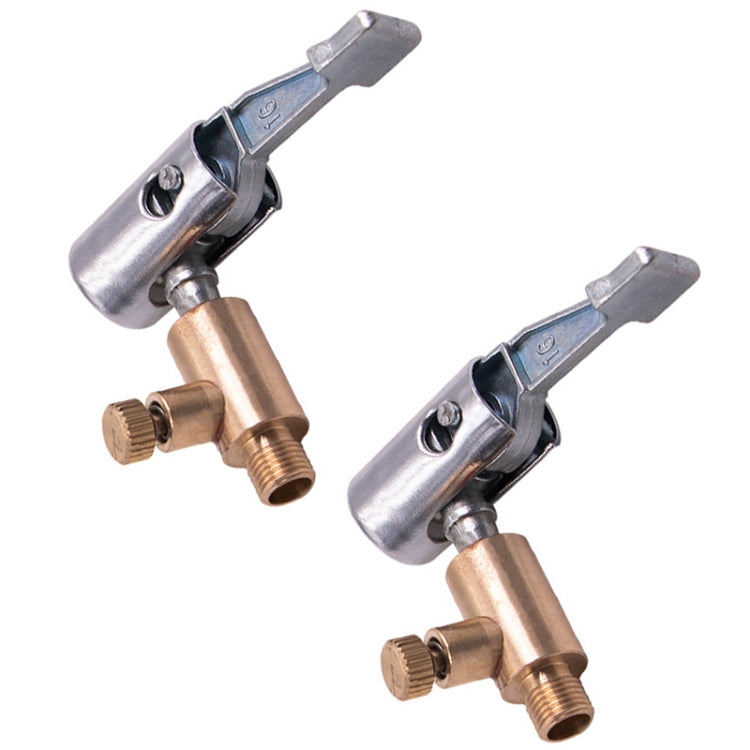 2pcs Vehicle Inflatable Pump Tube Joint Tire Mouth Gas Mouth Tube Fast Connector Inflatable Pump Can Be Relieved by buy2fix