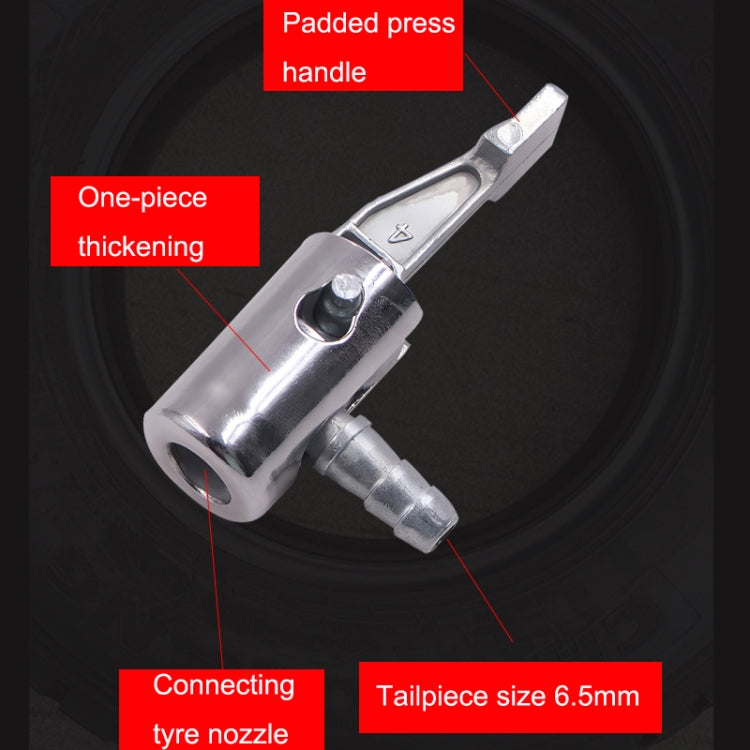 2pcs Vehicle Inflatable Pump Tube Joint Tire Mouth Gas Mouth Tube Fast Connector Inflatable Pump Can Be Relieved by buy2fix