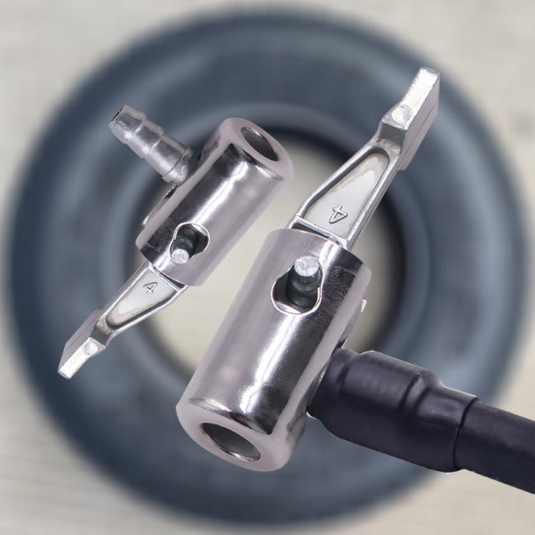 2pcs Vehicle Inflatable Pump Tube Joint Tire Mouth Gas Mouth Tube Fast Connector Inflatable Pump Can Be Relieved by buy2fix