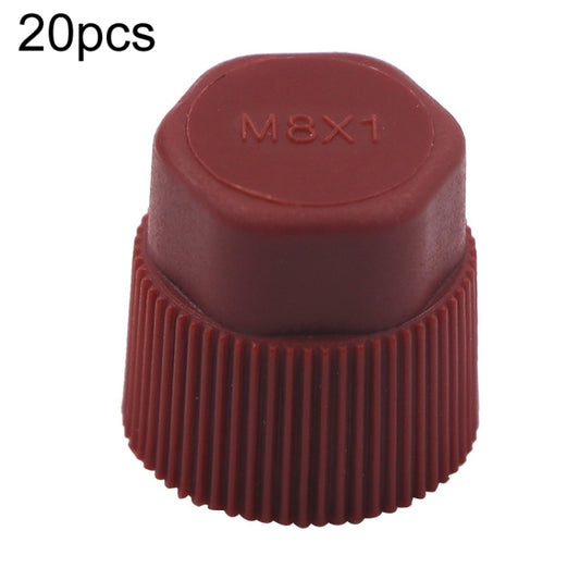 20pcs Automobile Air Conditioning Valve Plastic Dust Cap(Low Pressure) - Air Conditioning System by buy2fix | Online Shopping UK | buy2fix