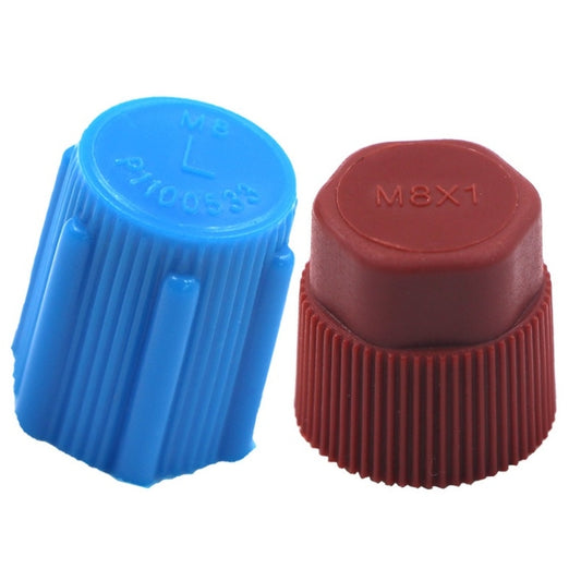 20pcs Automobile Air Conditioning Valve Plastic Dust Cap(Low Pressure) - Air Conditioning System by buy2fix | Online Shopping UK | buy2fix