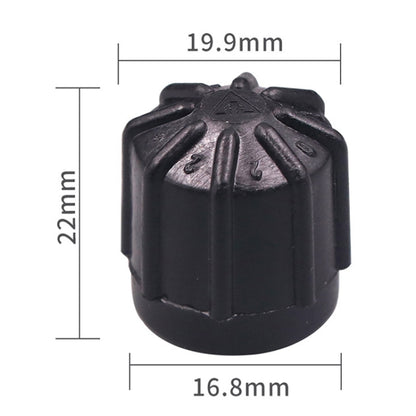 20pcs Car Air Conditioner Dustproof Plastic Valve Leakproof Cap(Large) - Air Conditioning System by buy2fix | Online Shopping UK | buy2fix