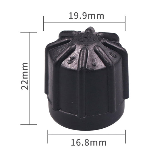 20pcs Car Air Conditioner Dustproof Plastic Valve Leakproof Cap(Large) - Air Conditioning System by buy2fix | Online Shopping UK | buy2fix