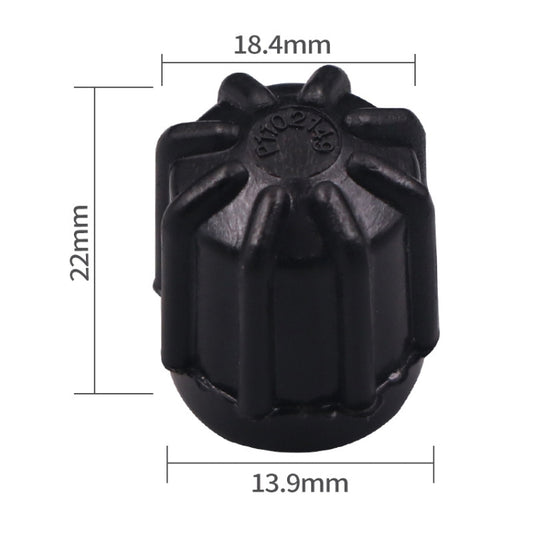 20pcs Car Air Conditioner Dustproof Plastic Valve Leakproof Cap(Small) - Air Conditioning System by buy2fix | Online Shopping UK | buy2fix