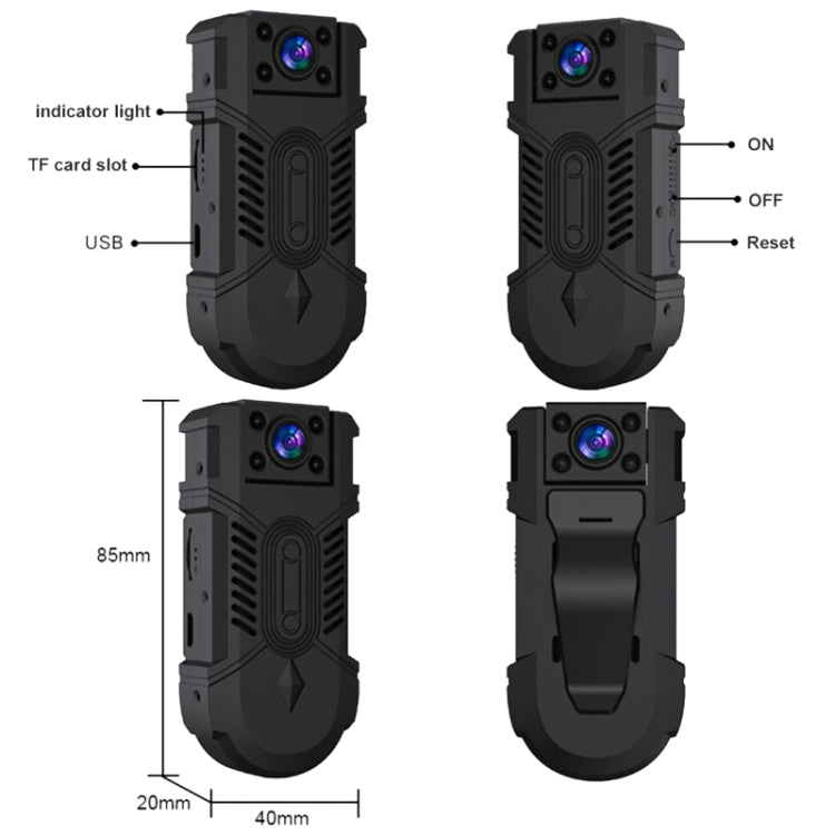 WD18 Wireless Camera WiFi HD 1080P Smart Network Monitoring Camera - Wireless Camera by buy2fix | Online Shopping UK | buy2fix