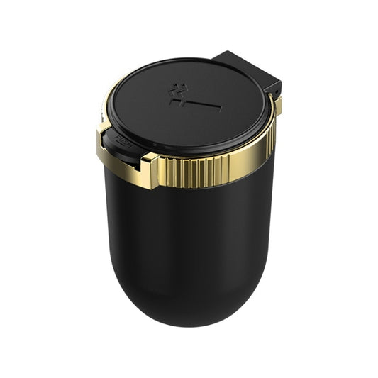 Car Universal Multifunctional Ashtray With Cover(Gold) - Stowing Tidying by buy2fix | Online Shopping UK | buy2fix