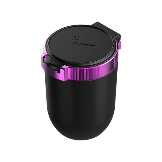 Car Universal Multifunctional Ashtray With Cover(Purple) - Stowing Tidying by buy2fix | Online Shopping UK | buy2fix