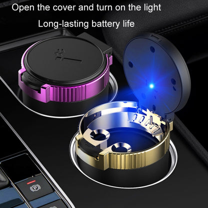 Car Universal Multifunctional Ashtray With Cover(Silver) - Stowing Tidying by buy2fix | Online Shopping UK | buy2fix