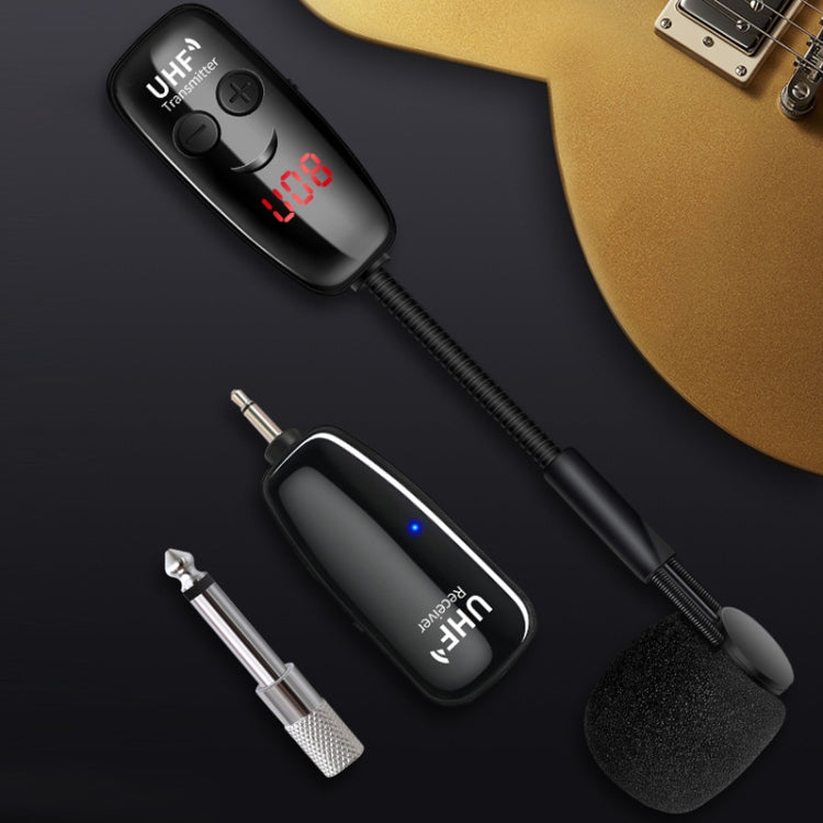 Saxophone Outdoor Performance Wireless Microphone Pickup(Black) by buy2fix