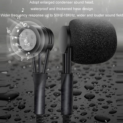 Saxophone Outdoor Performance Wireless Microphone Pickup(Black) by buy2fix