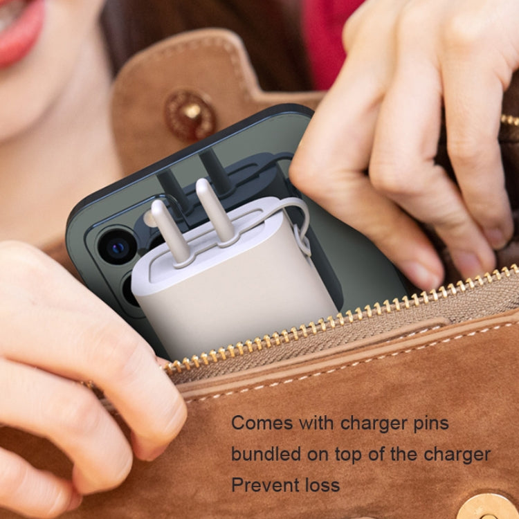 For Apple Series 18W&20W AC01 Charger Silicone Protective Cover(Black) by buy2fix