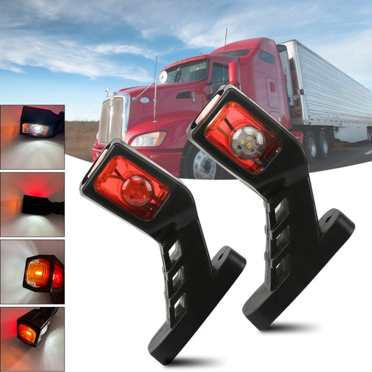 MK-216 1pair 12-24V 9LED Side Marker Lighting Outline Marker Truck Light Trailer Side Marker Lights(As Show) - Clearance Lights by buy2fix | Online Shopping UK | buy2fix