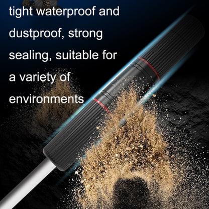 YM-8821 Pre-built Network Connectors Outdoor Waterproof Network Cable Extension Double Pass Head(Black) by buy2fix