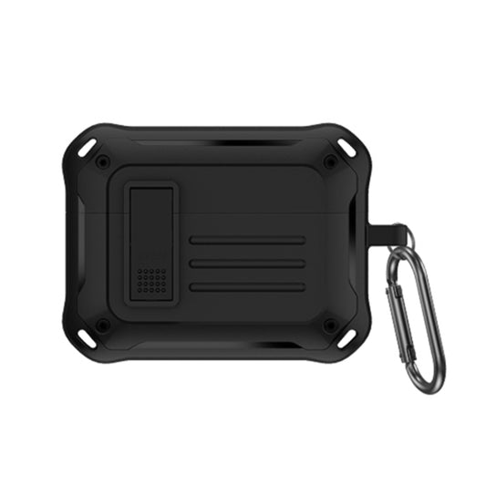For Sony LinkBuds S (WFLS900N/B) D8 Waterproof and Anti-drop Bluetooth Earphone Case(Black) - Sony Earphone Case by buy2fix | Online Shopping UK | buy2fix