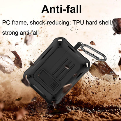 For Sony LinkBuds S (WFLS900N/B) D8 Waterproof and Anti-drop Bluetooth Earphone Case(Red) by buy2fix