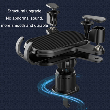 Car Air Outlet Upside-down Hook Strong Mobile Phone Holder(High-grade Black) by buy2fix