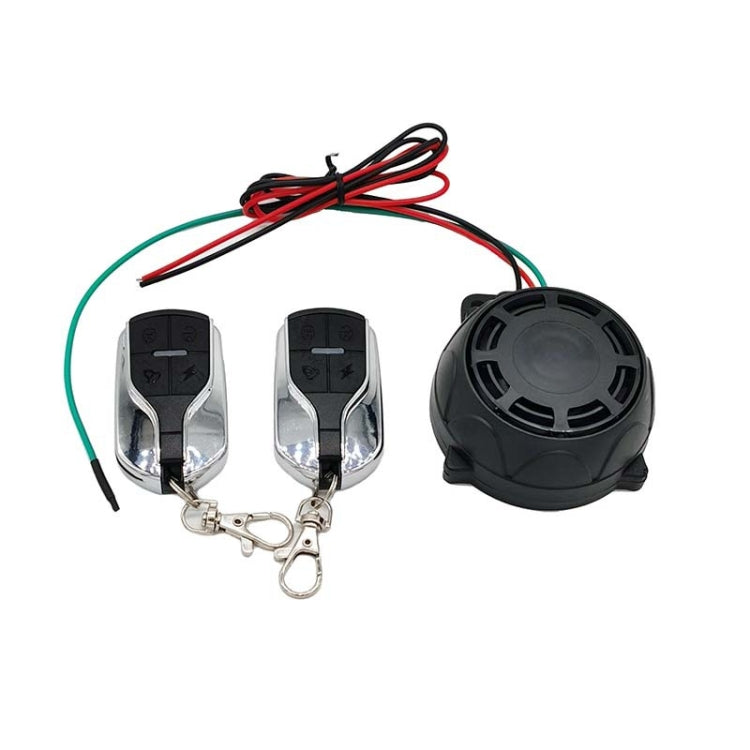 12V Motorcycle Anti-theft Remote Control Horn Alarm, Specification: 2 RC by buy2fix