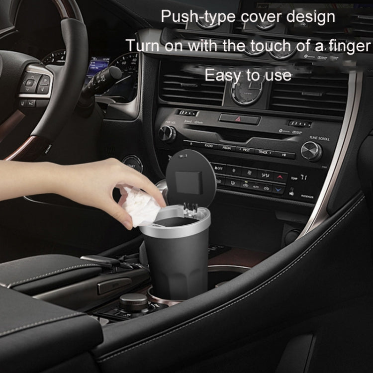 Car Storage Tube Cup Holder Miscellaneous Trash Can With Aroma Diffuser(Blue) - Stowing Tidying by buy2fix | Online Shopping UK | buy2fix