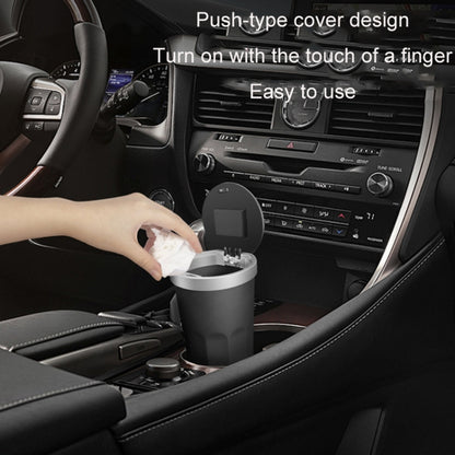 Car Storage Tube Cup Holder Miscellaneous Trash Can With Aroma Diffuser(Cyan-blue) - Stowing Tidying by buy2fix | Online Shopping UK | buy2fix