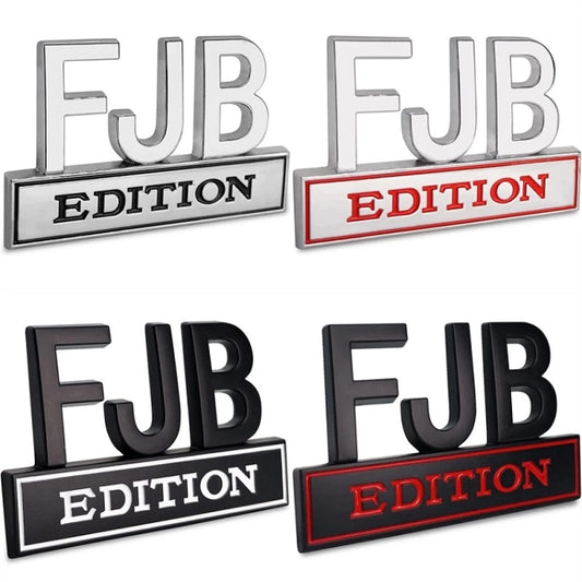 5pcs Car Body Rear Modification Plate Label(Black Red) - Decorative Sticker by buy2fix | Online Shopping UK | buy2fix