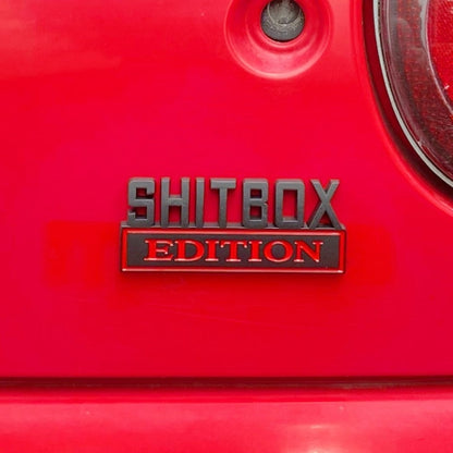 5pcs Car Body Rear Modification Badge Plate Label(Black White) by buy2fix