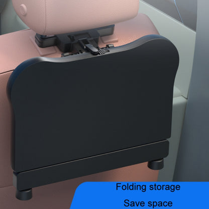Car Seat Back Multifunctional Adjustable Travel Cup Table Computer Holder(A08 Black+Non-slip Pad) - Stowing Tidying by buy2fix | Online Shopping UK | buy2fix