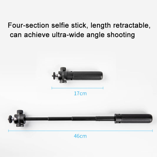 PGYTECH  Camera Tripod Cell Phone Selfie Extension Pole,Spec: Tripod+Phone Clip - Stand by PGYTECH | Online Shopping UK | buy2fix