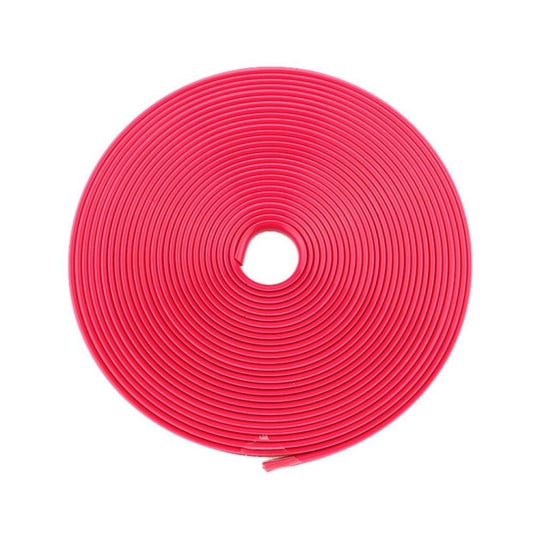 Autocollant général de roue de voiture de 8 m/rouleau, autocollant de Protection modifié, bande Anti-collision (rose)
