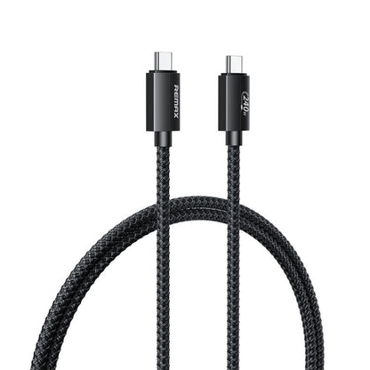 Remax  RC-C035 Dual USB-C / Type-C USB2.0  240W Fast Charging Data Cable, Length:1m - USB-C & Type-C Cable by REMAX | Online Shopping UK | buy2fix
