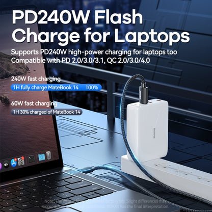 Remax  RC-C035 Dual USB-C / Type-C USB2.0  240W Fast Charging Data Cable, Length:1m - USB-C & Type-C Cable by REMAX | Online Shopping UK | buy2fix
