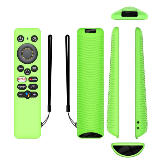 For Realme 32/43 Inch Y41 TV Remote Control All-Inclusive Anti-Drop Silicone Protective Case(Luminous Green) - Remote Control Covers by buy2fix | Online Shopping UK | buy2fix