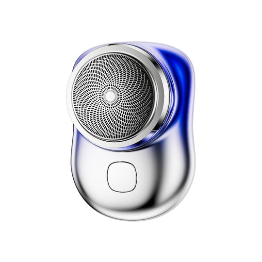 Mini rasoir électrique rechargeable par USB, rasoir portable étanche (dégradé bleu)