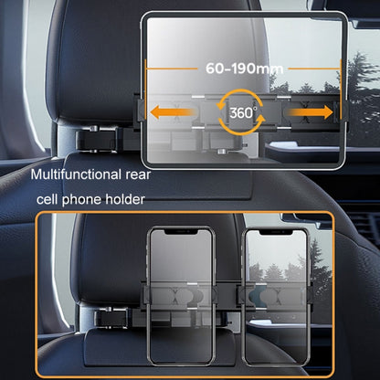 A09 5D Car Universal Adjustment U-shaped Memory Foam Headrest, Color: Black - Seat Accessories by buy2fix | Online Shopping UK | buy2fix