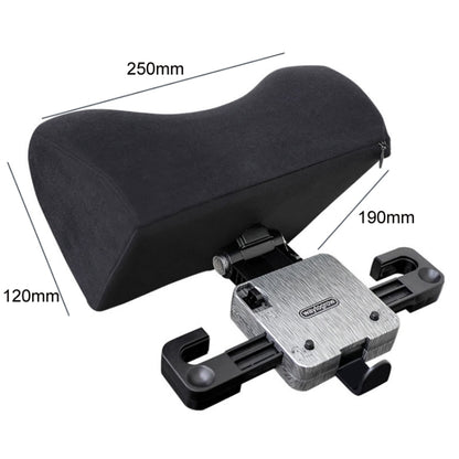 A09 5D Car Universal Adjustment U-shaped Memory Foam Headrest, Color: Gray - Seat Accessories by buy2fix | Online Shopping UK | buy2fix